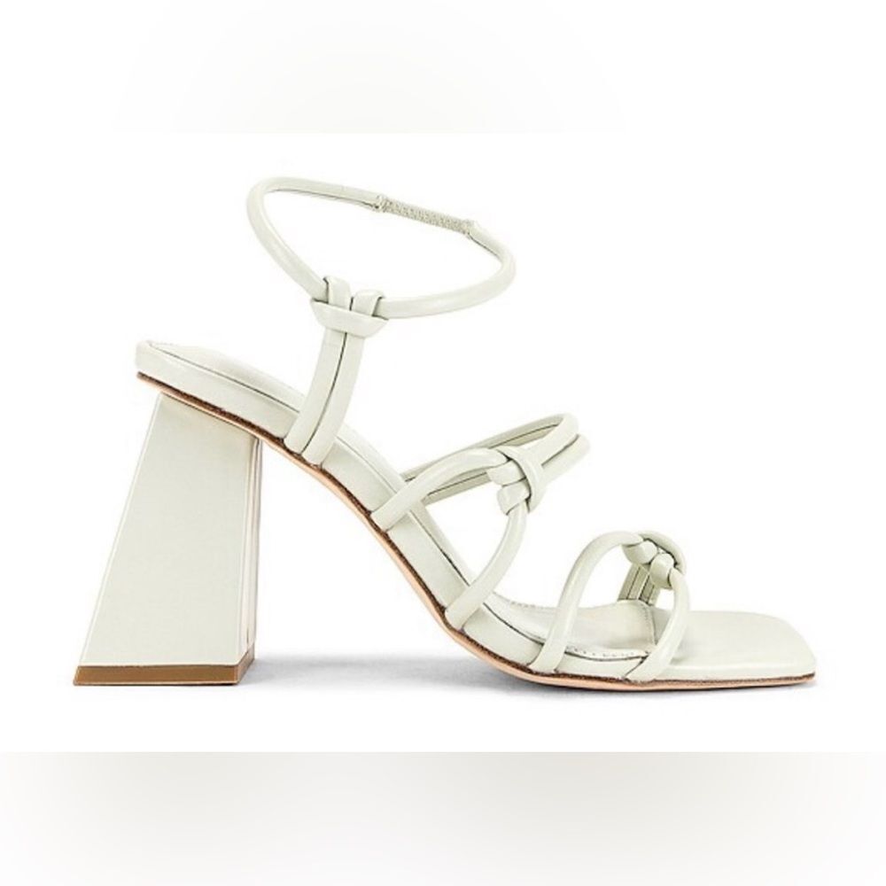 Song of Style Noelle dress shoes open toe sandals block heels strappy tie up